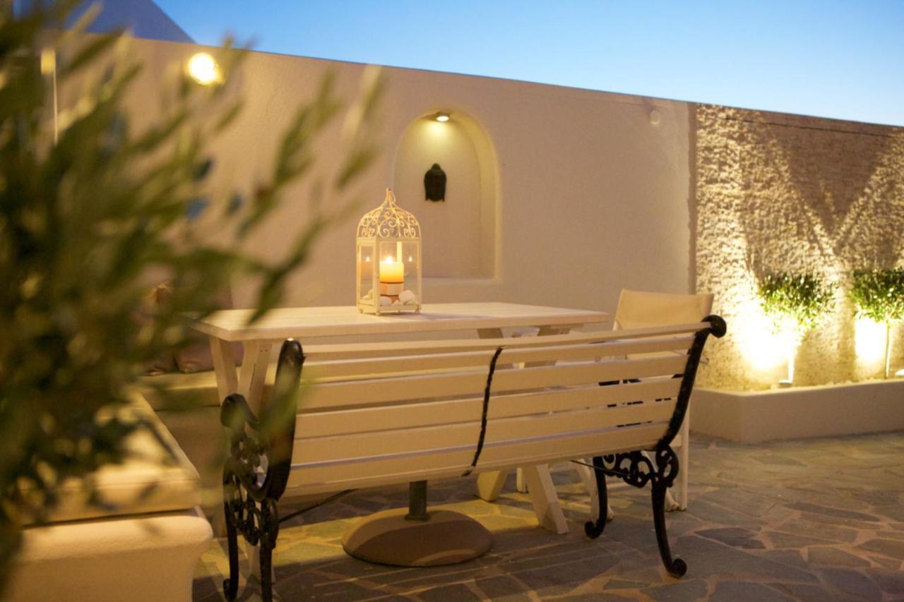 Sunset View Villa Santorini - With Outdoor Jacuzzi Фиростефани Экстерьер фото